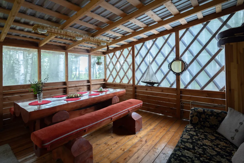 Дом с горячей купелью рядом с Выборгом