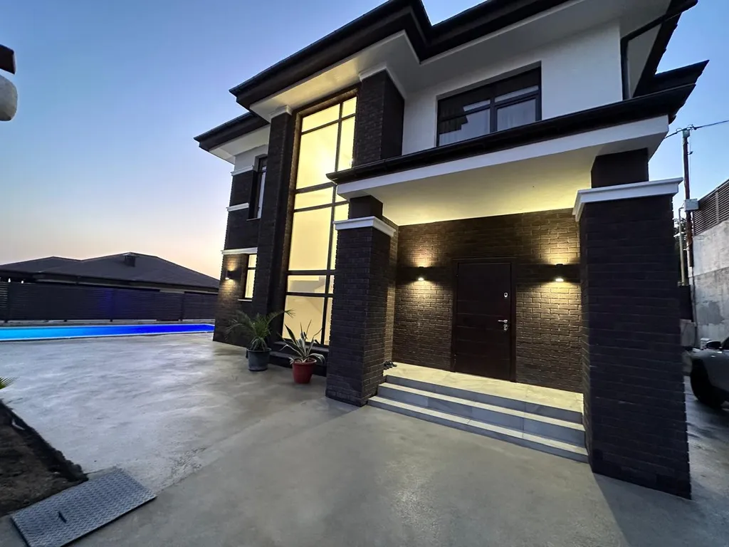 Коттедж с бассейном — аренда посуточно в Черешня