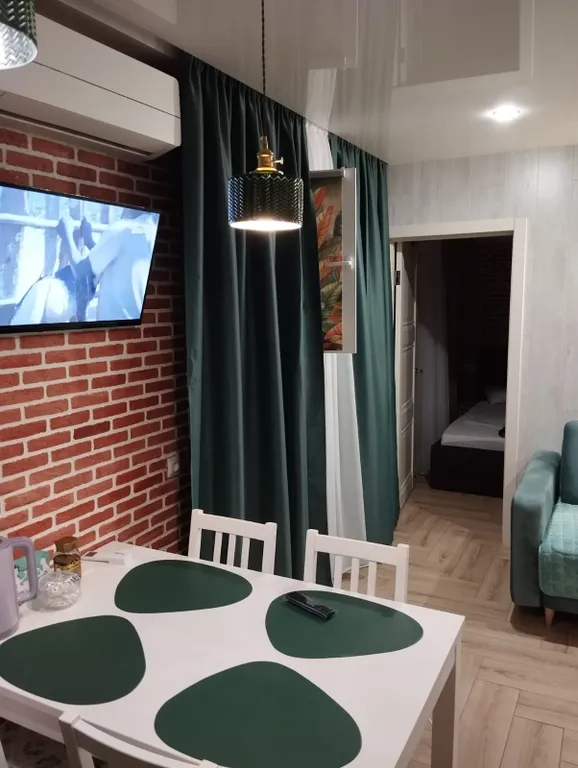 Премиум-квартира с гостиной и двумя спальнями