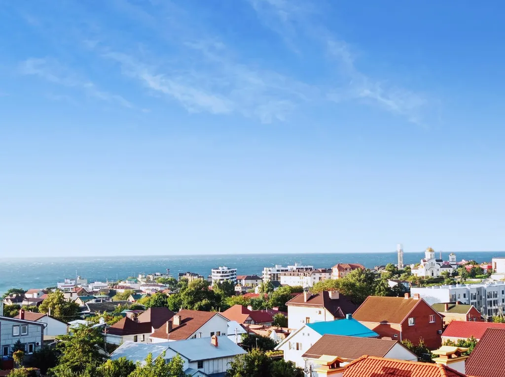 Квартира с видом на море и горы