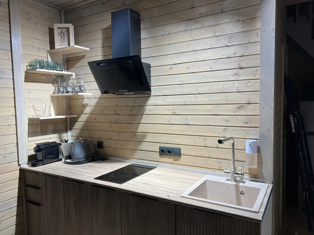 Домик с сауной и теплым бассейном в Новороссийске|ТеремШато