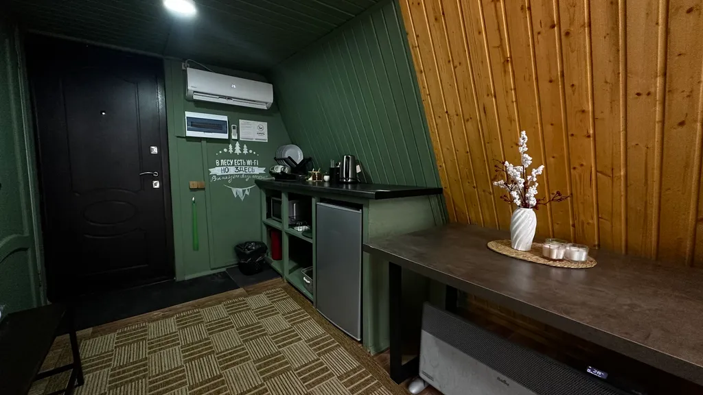 Уютный дом для отдыха наедине с природой