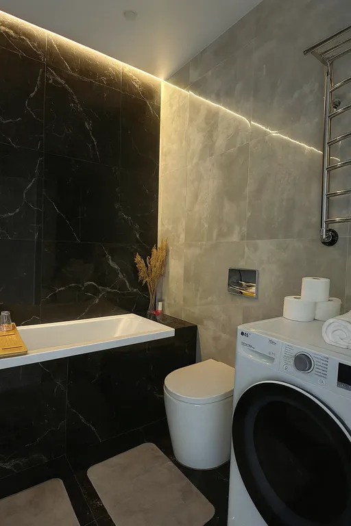 Квартира Уютная квартира с просторными ванной — Минск