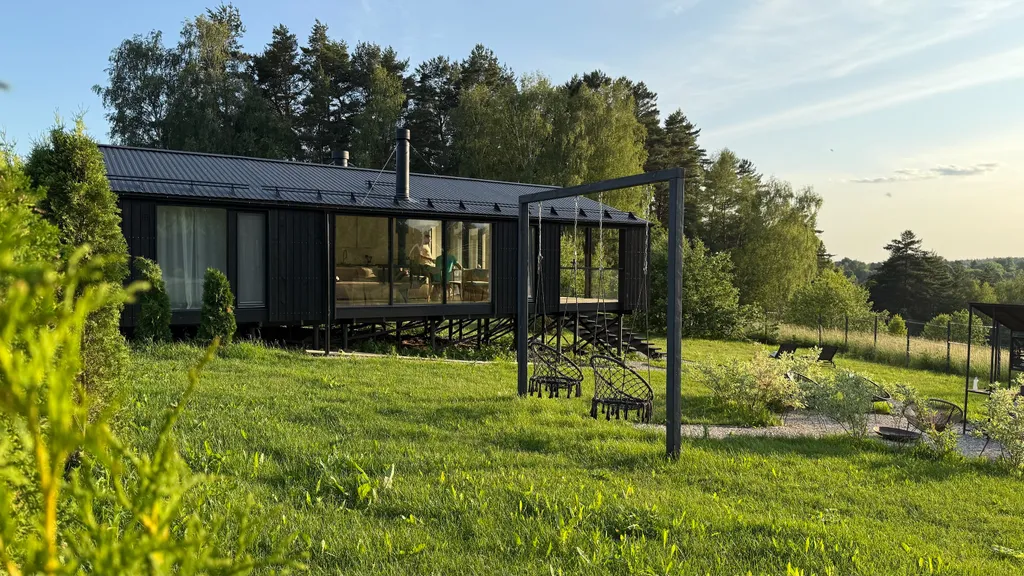 Коттедж Эксклюзивный дом с видом на шикарные закаты с сауной и купелью — Семеновское