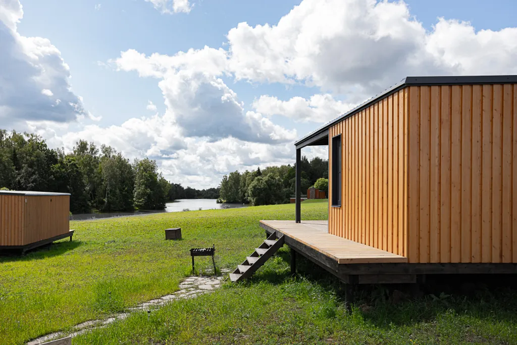 Коттедж Семейный дом с видом на реку — аренда посуточно в Боровск