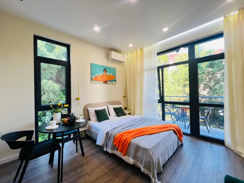 Квартира Апартаменты с балконом и бассейном на территории — аренда посуточно в Вардане