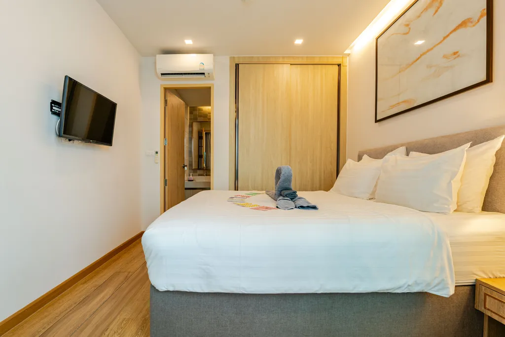 Апартамент с видом на море у пляжа Раваи