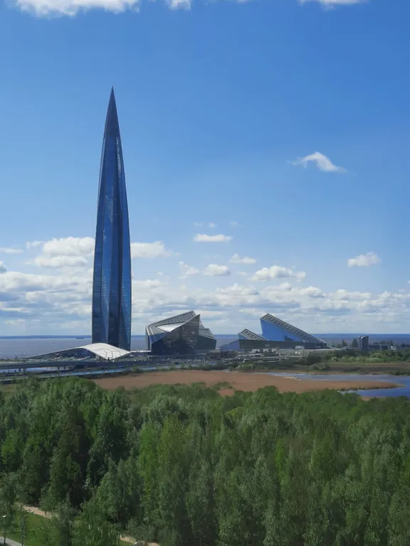 Квартира с видом на Финский и Лахтацентр
