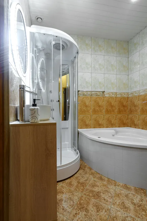 Двухэтажная квартира 100 м²с сауной в центре исторического Выборга