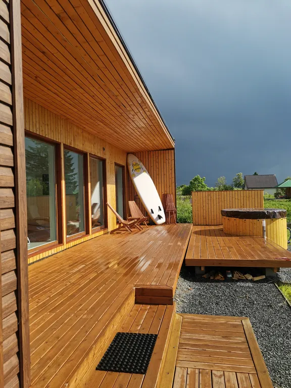 Коттедж Уютный дом у реки с сауной и купелью — аренда посуточно в Кондопога