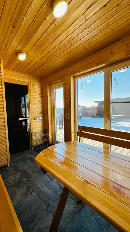 Дом с баней и чаном