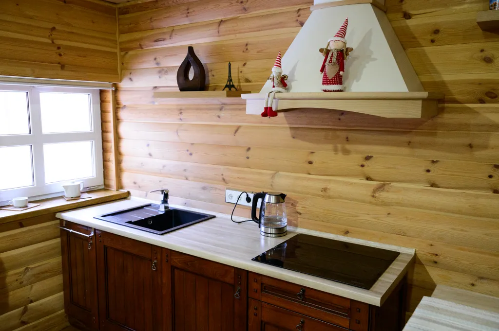 Уютный домик-баня