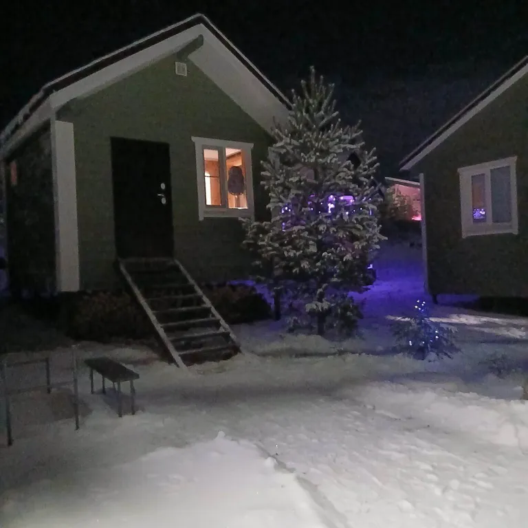 Уютный домик Островок с баней на дровах