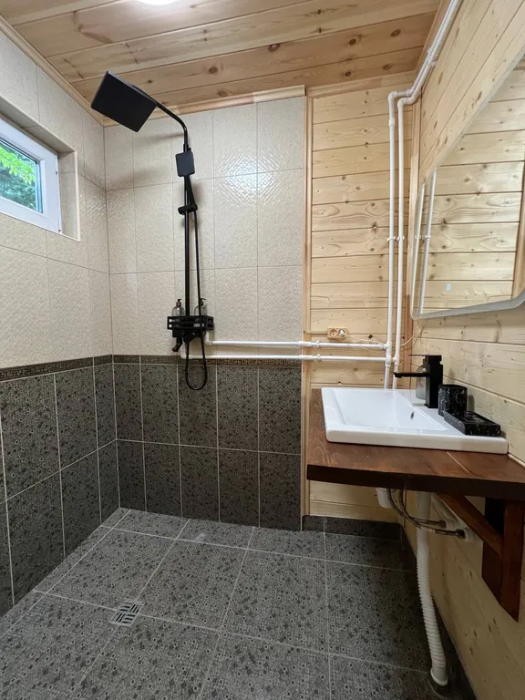 Дом с мансардой