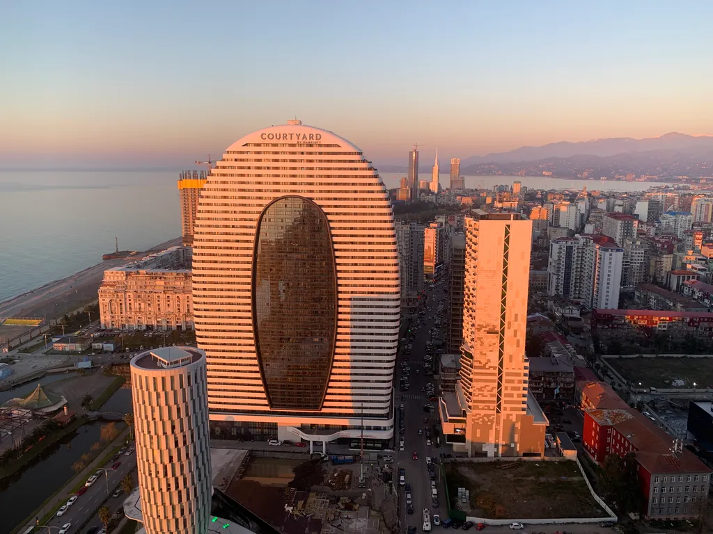 Квартира Апартаменты orbi city d1, 39 этаж, с видом на море и старый батуми — аренда посуточно в Батуми