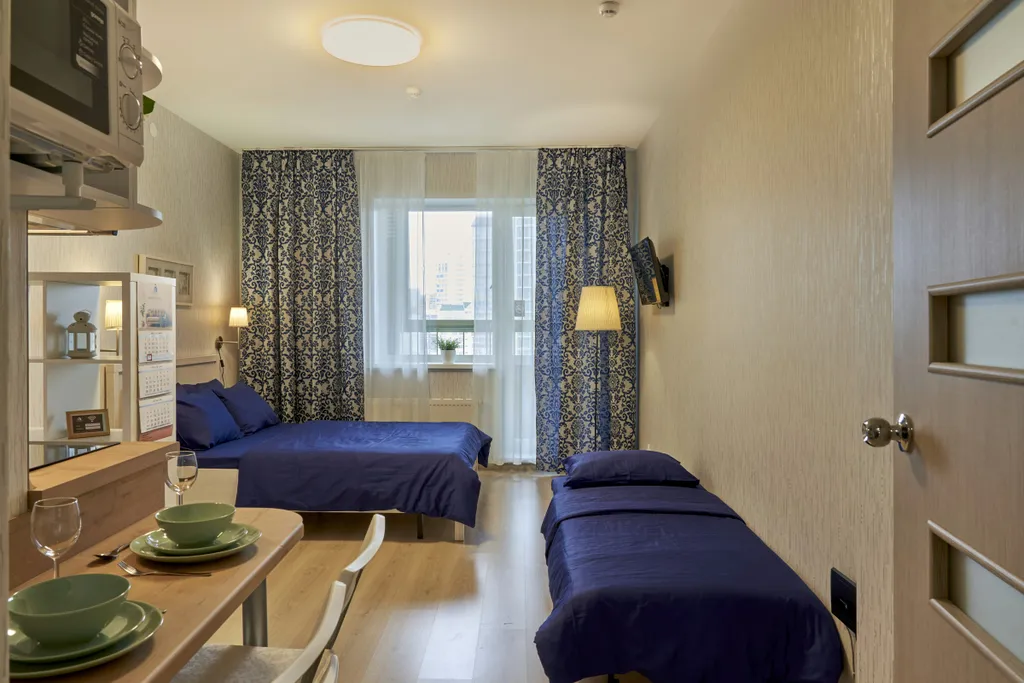 Апартаменты с видом на город