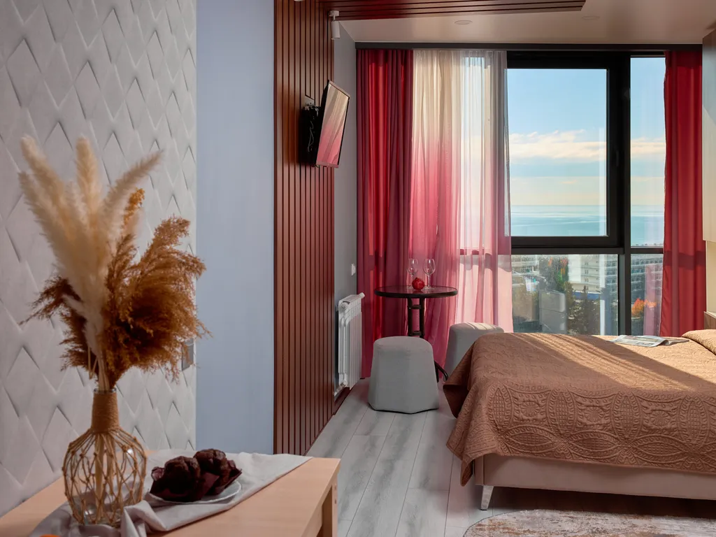 Квартира Квартира Sea Magic Apart с видом на море в ЖК Морская Симфония — Адлер