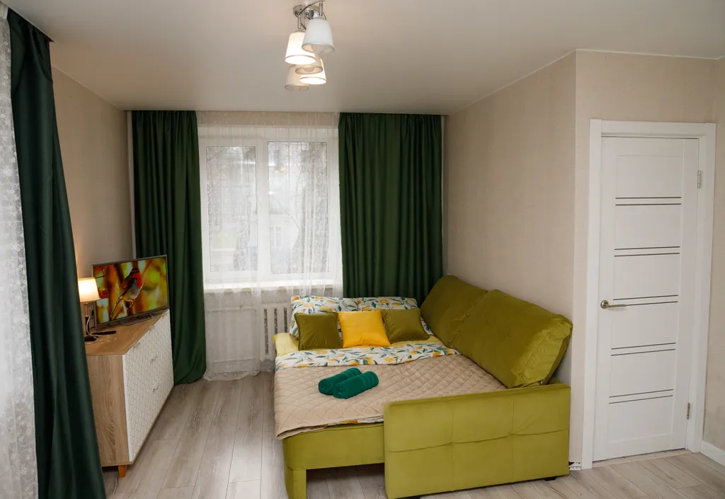 Комфортная светлая квартира со свежим ремонтом в центре — аренда посуточно в Пушкино