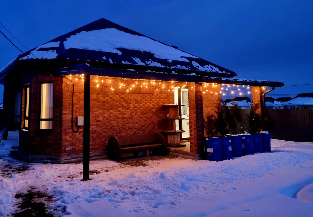 Умный дом с диско шаром