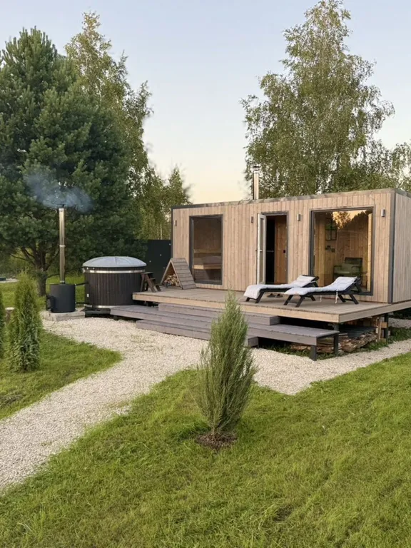 Новый панорамный дом