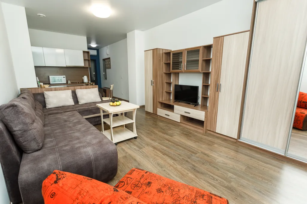 Апартаменты в центре с прекрасным видом на храм Большой Златоуст