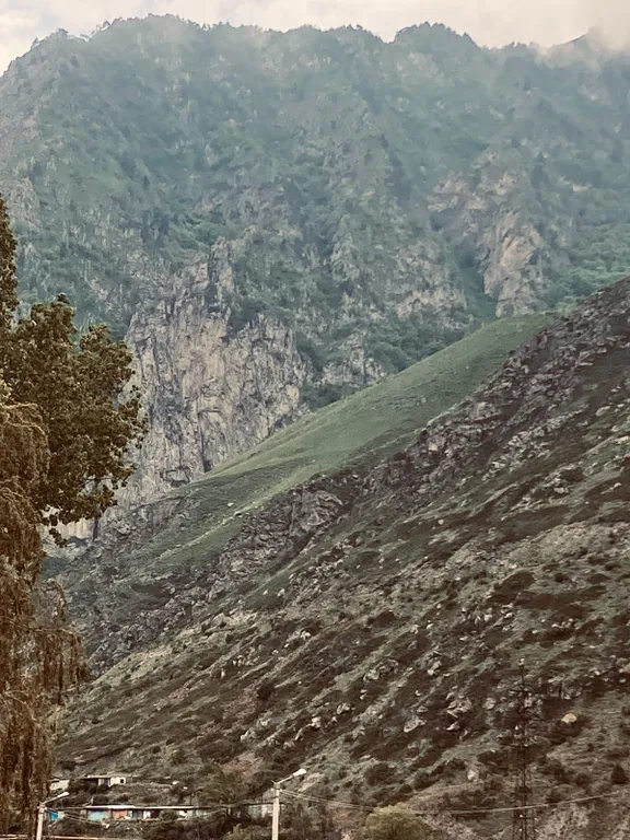 Комфортная квартира на берегу реки с живописным видом на горы