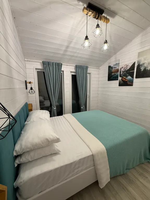 Дом с баней на Рузском водохранилище