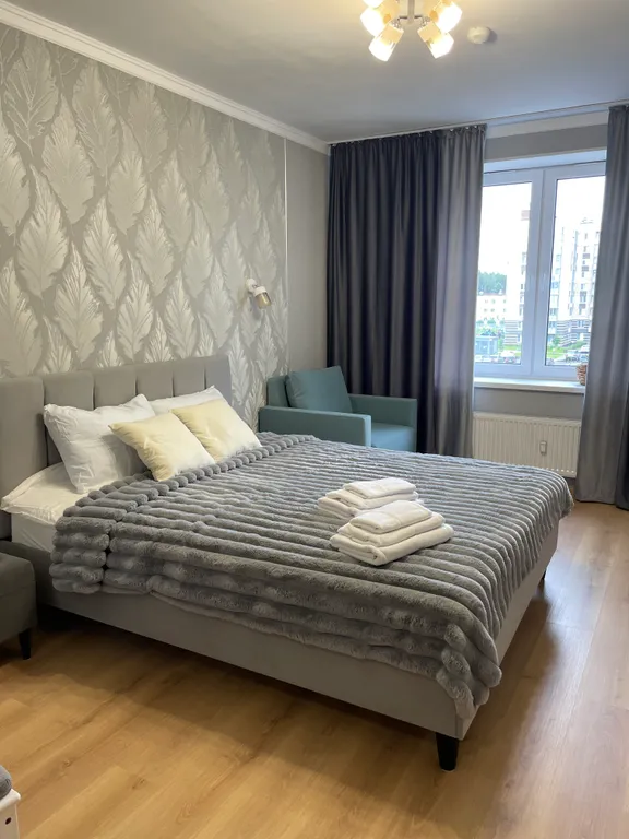 Квартира Уютная квартира с дизайнерским ремонтом — Песочный