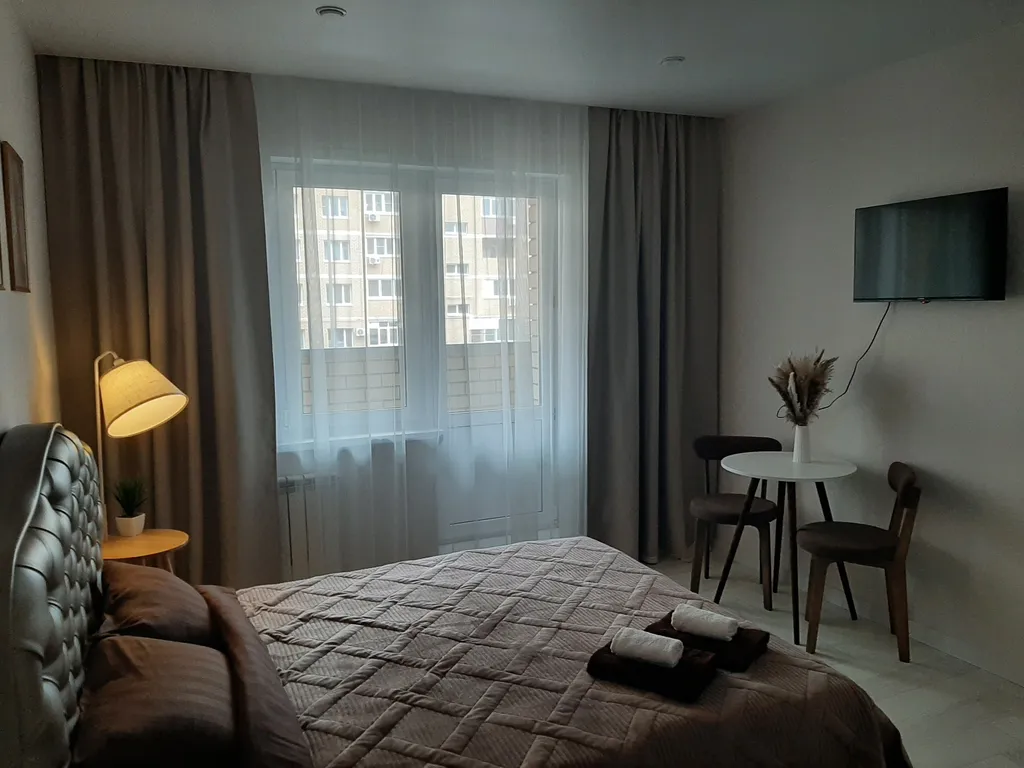 Квартира Уютная студия в новом доме в самом востребованном районе города — аренда посуточно в Ковров