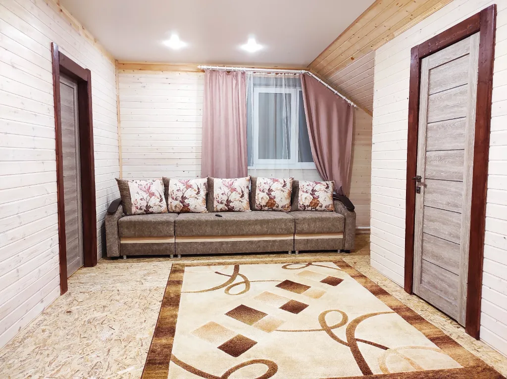 Комфортабельный просторный, кедровый коттедж на Усадьбе у костра