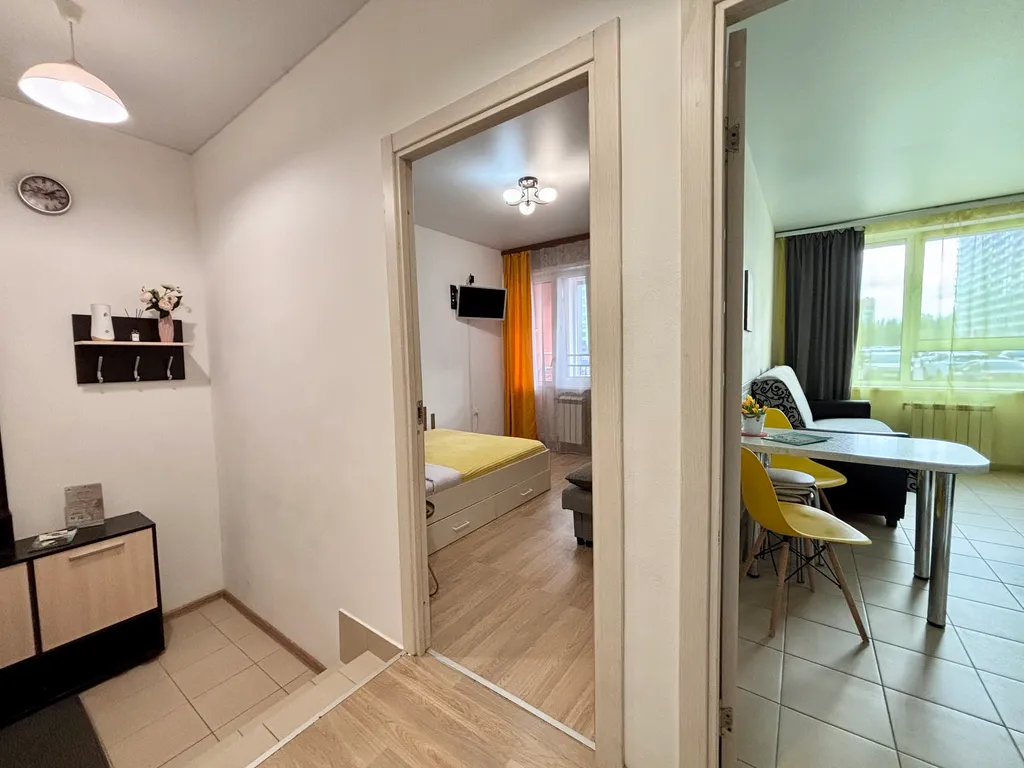 Евродвушка у аквапарка в прекрасном тихом районе (до 5 гостей)