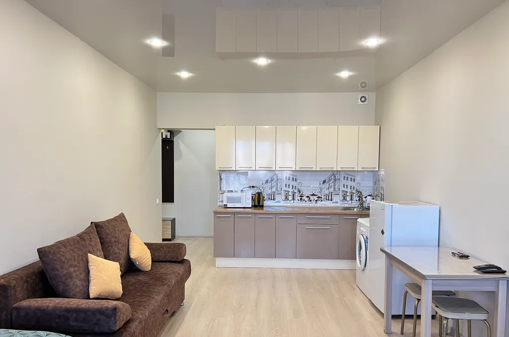 Студия рядом с площадью Советов, не берем оплату за финальную уборку