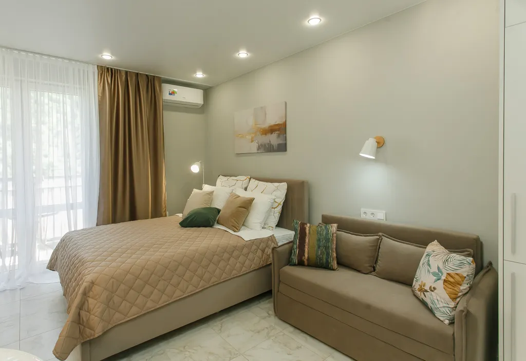 Апартаменты с дизайнерским ремонтом