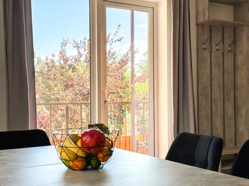 Уютный апартамент с панорамным видом на горы