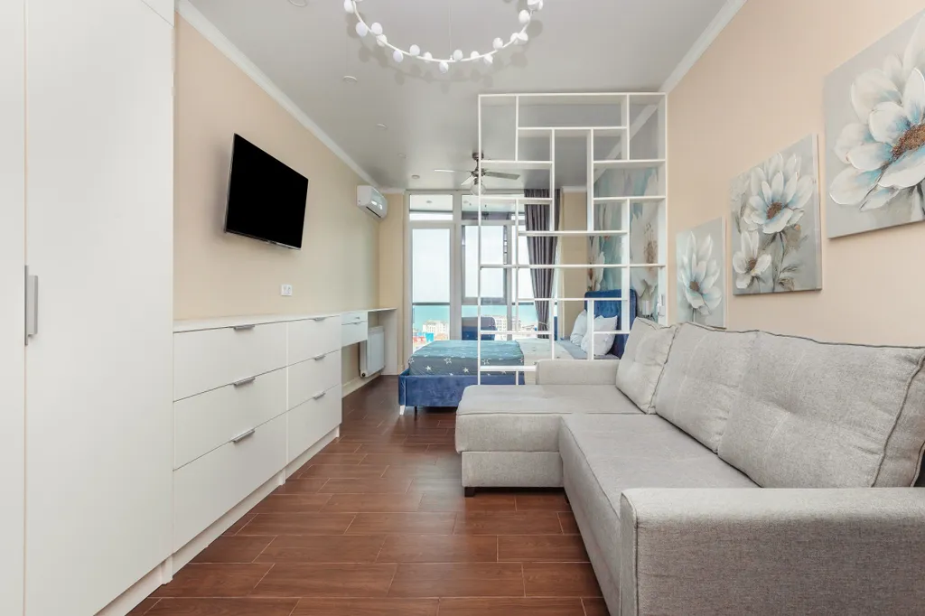 Квартира Квартира Студия с шикарным видом на море — Адлер