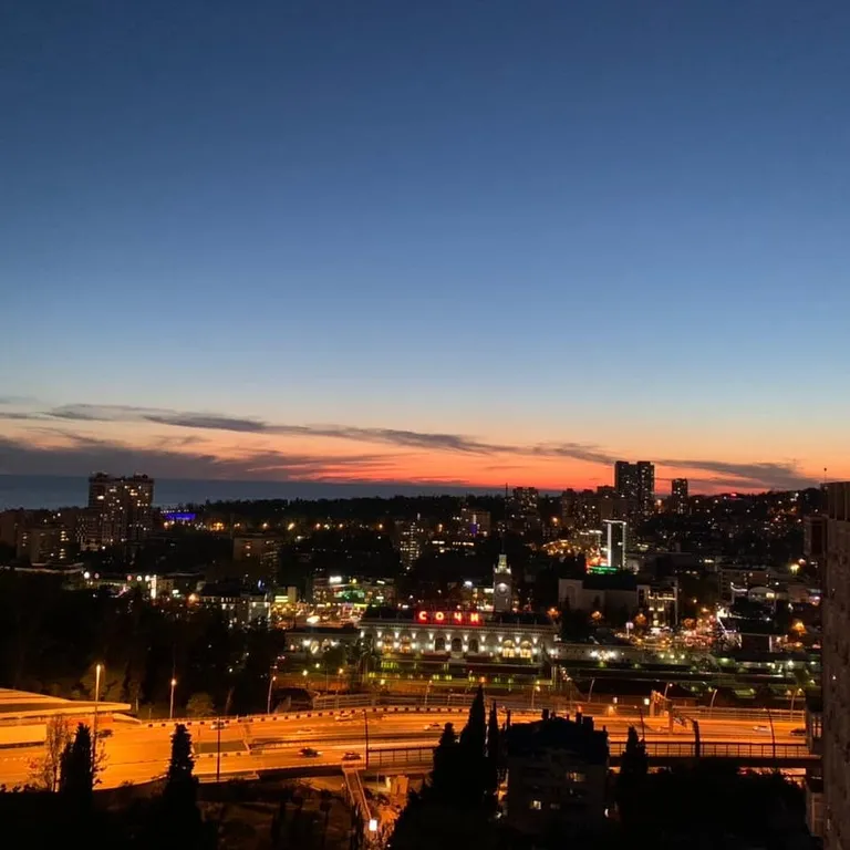 Квартира Квартира с видом на море и горы в центре — Сочи
