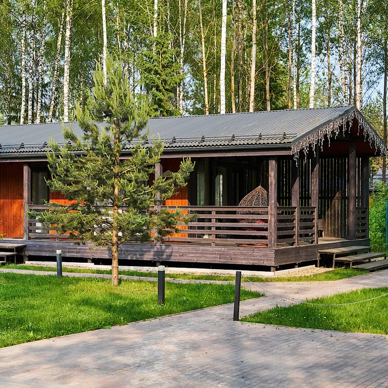 Дом 80m2 — чан, кухня, бесплатные велосипеды