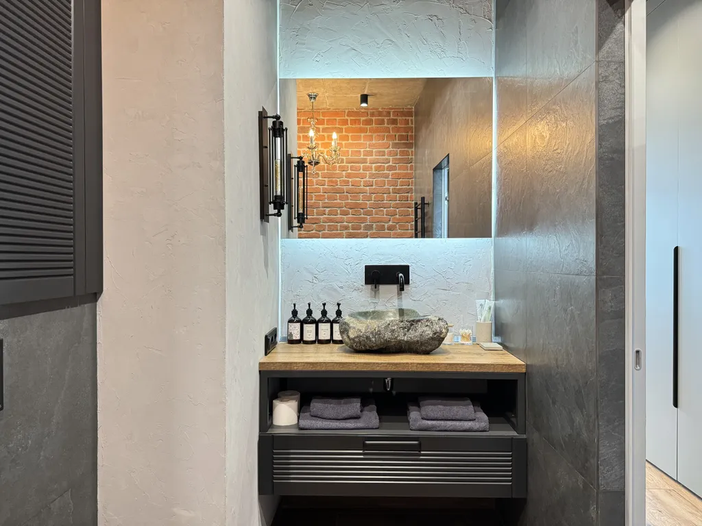 Дизайн-студия с видом на город