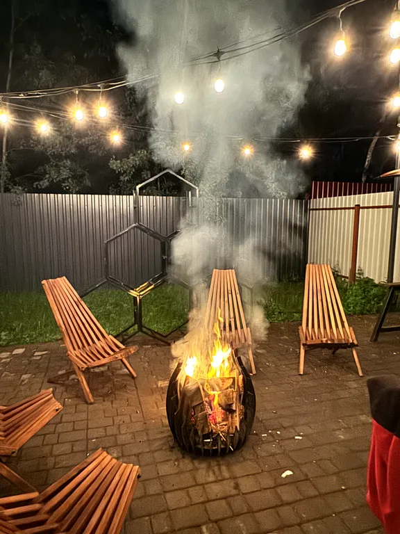 Коттедж Прекрасный дом-БАРН с большой террасой и банным чаном — Ногинск