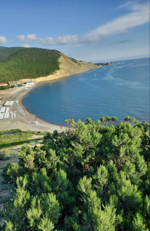 Уютная квартира с видом на горы в резиденции Утриш