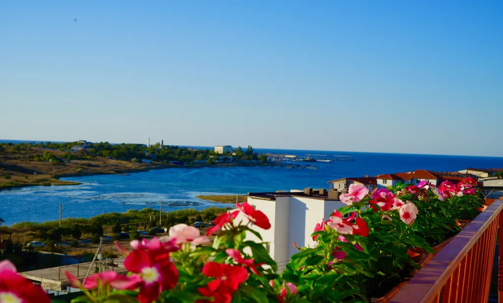 Люкс с видом на море и морской закат