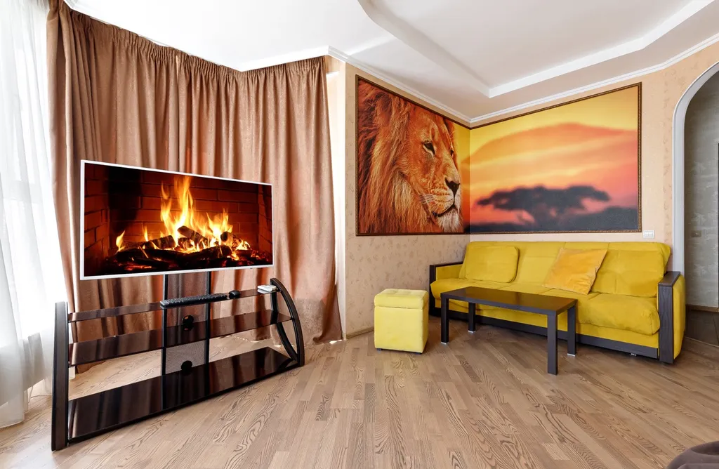 Квартира Уютная квартира-гнёздышко в жк «большой», lounge-зона, smart-tv — Краснодар