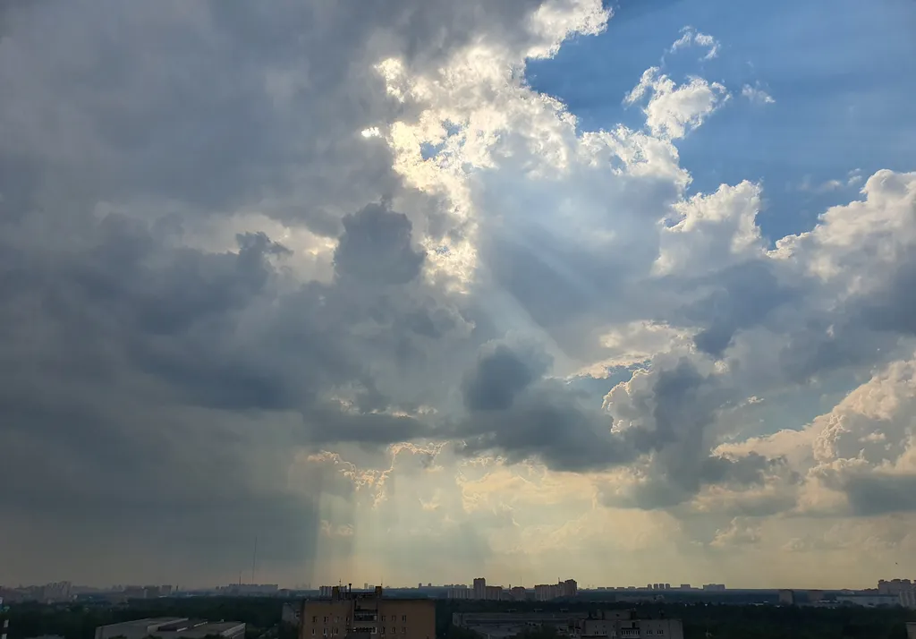 Уютная квартира с красивым видом на закат