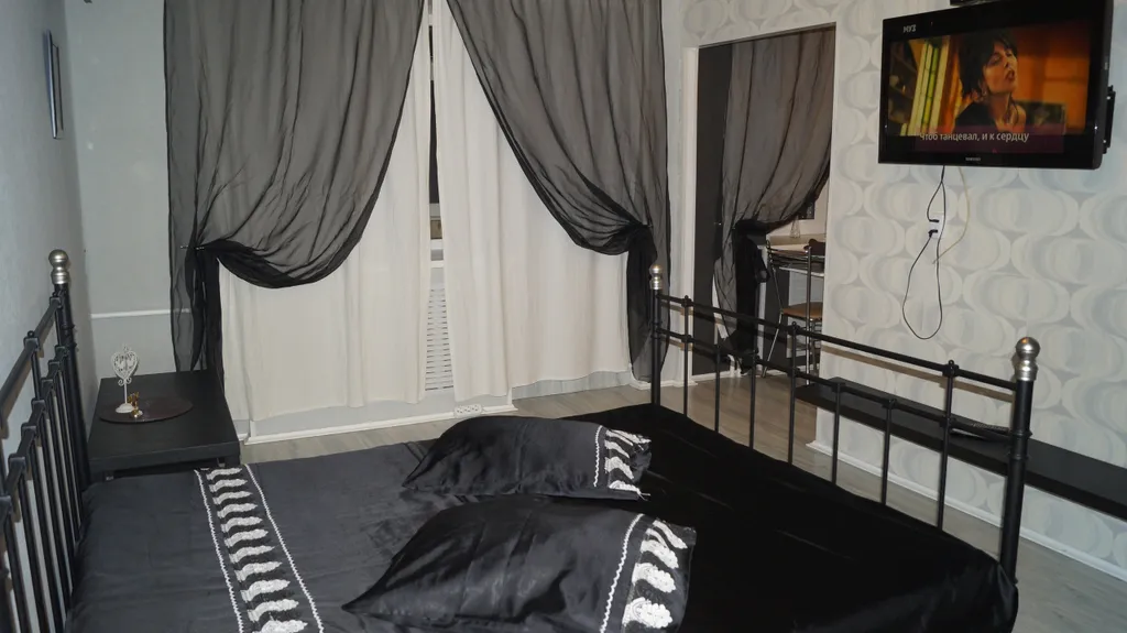 Студия с видом на Нижний Новгород