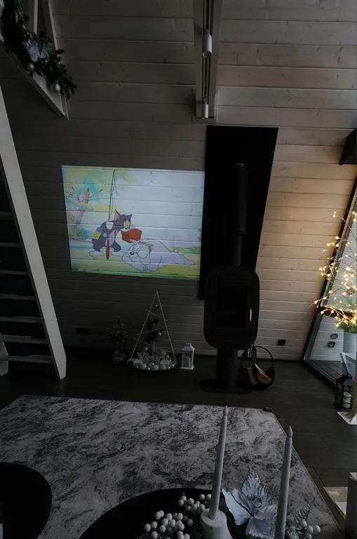 Уютный треугольный дом в 25 км от Минска с горячей купелью в лесу