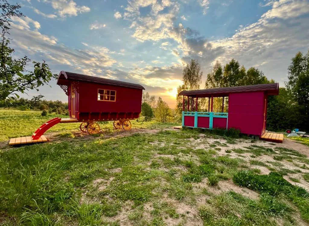 Уникальный арендный объект Кибитка на холме