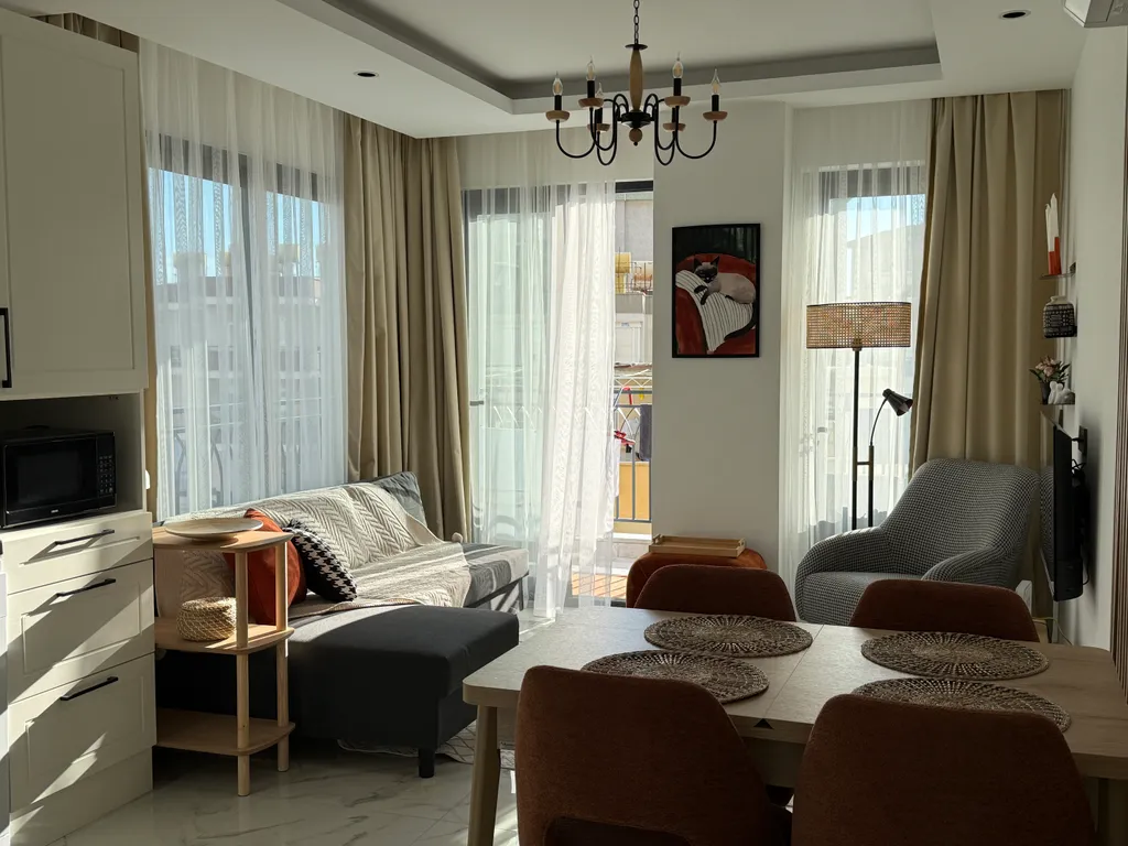 Апартаменты с двумя спальнями в районе пляжа Клеопатры