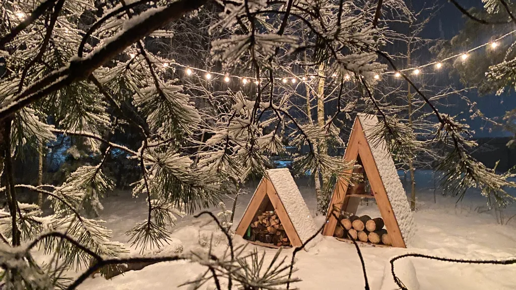 Коттедж Новый дом с баней и уличной джакузи — Ефимово