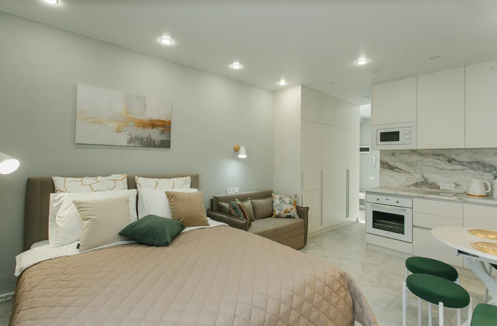 Апартаменты с дизайнерским ремонтом