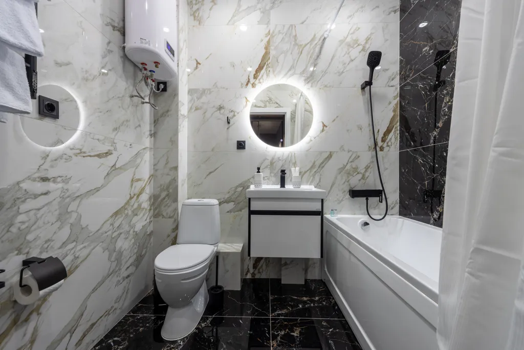 Дизайнерская квартира в Южном берегу с видом на реку